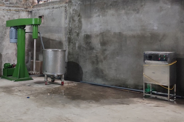 bơm định lượng nước tự động sản xuất sơn