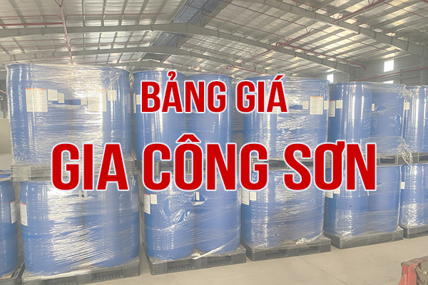 gia công sơn giá rẻ