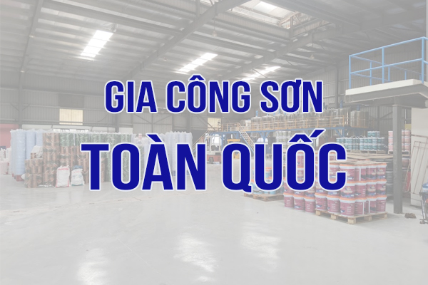 Gia công sơn nước giá rẻ trên toàn quốc
